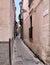 Narrow Italian streets