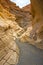 Narrow Passage in a Desert Canyon