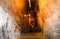 Narrow path & cave inside Khewra salt mine