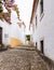 Narrow small street of the old town