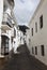 Narrow street in Andalusian village