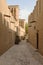 A narrow street in Bastakia area, old town Dubai