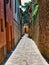 Narrow Street in Citta di Castello Perugia Italy