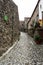 Narrow Street of the Historic Village of Linhares da Beira