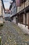 Narrow street in Honfleur