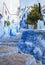 A narrow street in the medina, Chefchaouen, Morocco