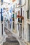 Narrow street in old part of Sitges