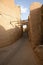 Narrow street of old part Yazd city.