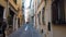 Narrow Street In The Old Town Of Menton