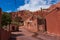 Narrow street in old town, Purmamarca, Jujuy, Argentina