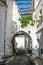 Narrow street in Ostuni, Puglia, Italy