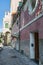 Narrow street in Ravello, Amalfi Coast, Italy