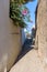 Narrow street on Stromboli Island