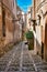 Narrow street Trapani Sicily