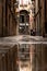 The narrow streets of El Born, Barcelona, Spain, wind through historic buildings and hidden courtyards