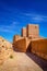 Narrow streets of Kasbah Ait Ben Haddou in the desert, Morocco