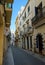 Narrow Streets of Sitges, views leading into the distance.