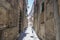 Narrow streets of Tropea in Italy