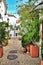 Narrow streets and white facades in Altea