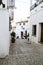 Narrow streets and whitewashed facades in Altea village