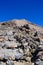 The narrow track to top of Volcano Teide