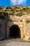Narrow tunnel at Potomje