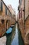 Narrow Venetian canal - Venice, Italy