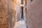 The narrowest street sight in the city of Venice is Calle varisco