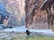 Narrows hike Zion Park