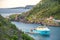 The Narrows leading to port in St. John`s, Newfoundland, Canada