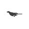 Narwhal animal line icon