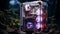 Nasa Themed Pc Case With Realistic Renderings And Colorful Lights