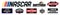 Nascar, National Association for Stock Car Auto Racing. Logos of Daytona, NASCAR Cup Series, Xfinity Series, Craftsman Truck