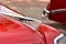 Nash Hood Ornament on Red Bonnet