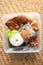 Nasi Kotak or Rice Box or Lunch Box, Popular as Sego Berkat