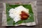 Nasi Kucing or Rice Cat, Indonesian Traditional Food, small packaging