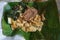 A `Nasi Padang` or Padang Food package. Indonesian Food.