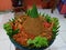 Nasi Tumpeng Indonesian food originating from West Java which is made with regional spices
