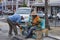 Nassau Bahamas Straw Market Scenes