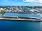 Nassau downtown aerial view