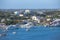 Nassau historic downtown aerial view, Bahamas