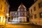 nassau historic townhall germany at night