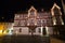 nassau historic townhall germany at night