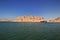 Nasser lake on Nile River close Abu Simbel, Egypt