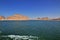 Nasser lake on Nile River close Abu Simbel, Egypt