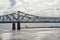 The Natchez Vidalia Bridge spans  over the Mississippi River. It is the tallest bridge in Mississippi