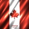 National Canada flag background