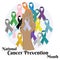 National, Cancer, Prevention, Month, design of a postcard or banner about a medical event