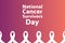 National Cancer Survivors Day. June. Holiday concept. Template for background, banner, card, poster with text