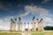 National Capitol Columns reflected